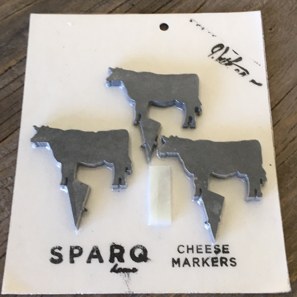 NEW Cow Cheese Markers from Sparq Home